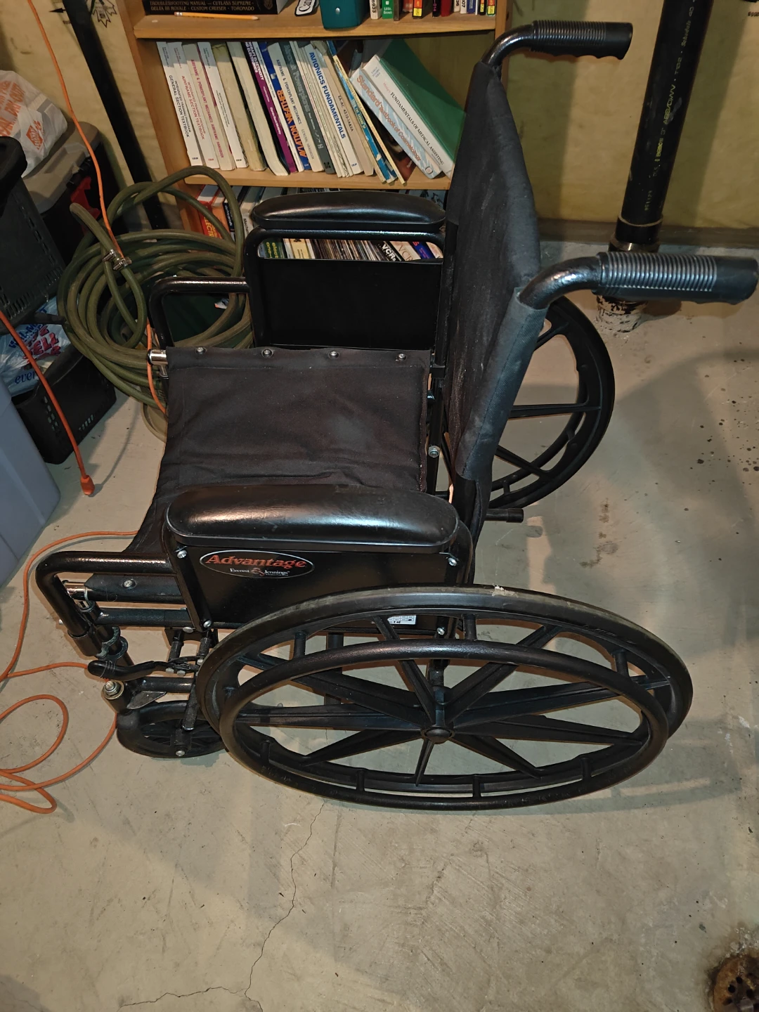 Everest & Jennings Advantage Transport Wheelchair - photo 3