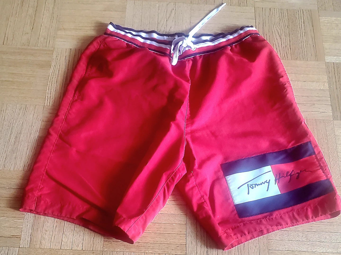 Tommy Hilfiger Red Swim Shorts