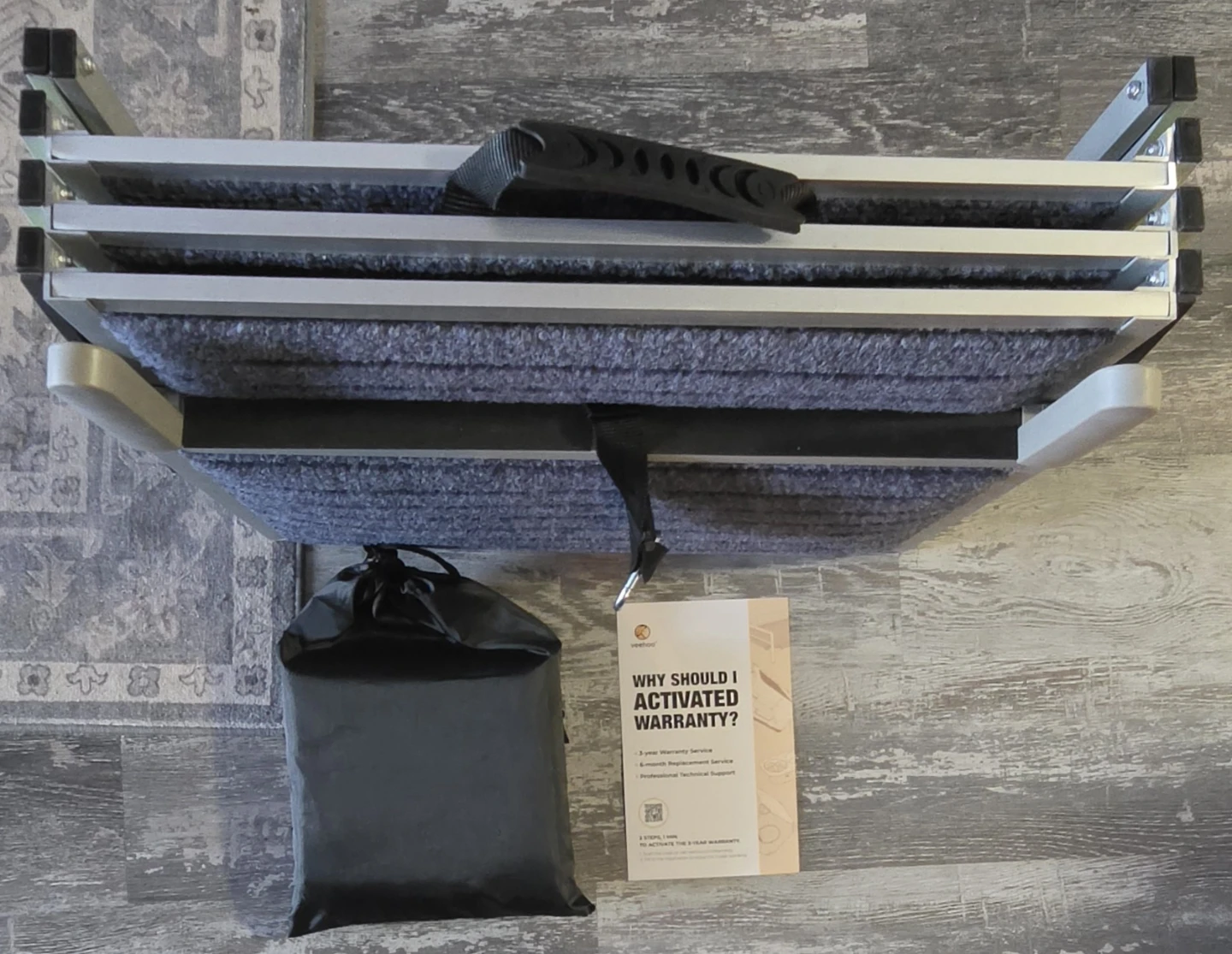 Veehoo 4-Step Pet Stairs extra wide - photo 4