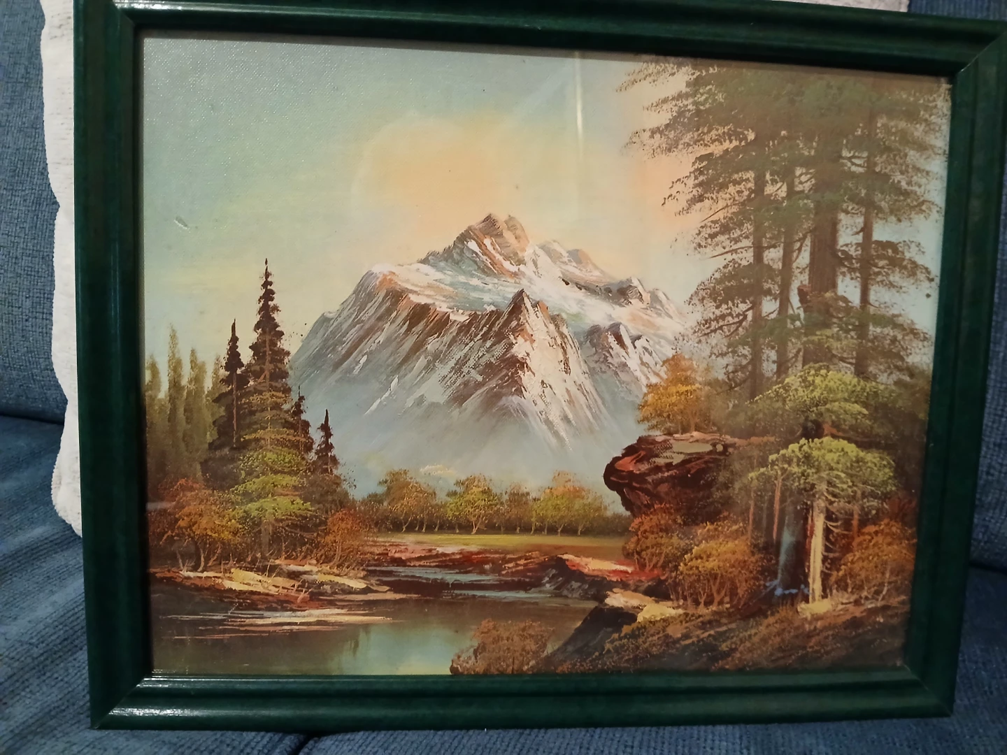 " A Serene Mountain Landscape "