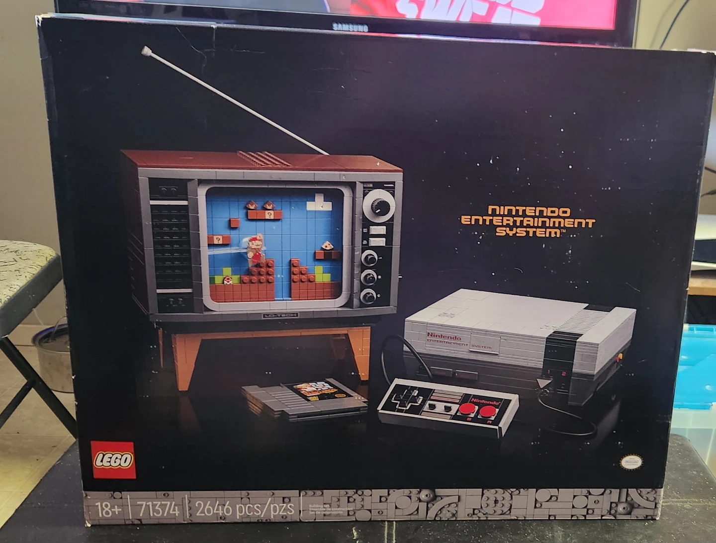 LEGO 71374 Super Mario Bros NES Brand NEW Sealed, Retired Set