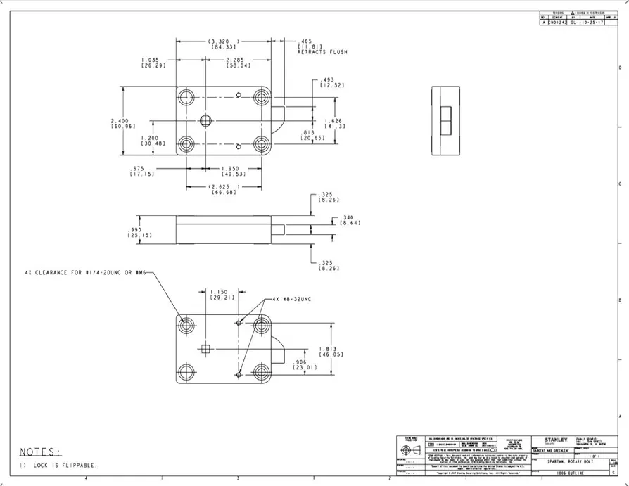 Sargent & Greenleaf Spartan Electronic Keypad Lock - photo 3