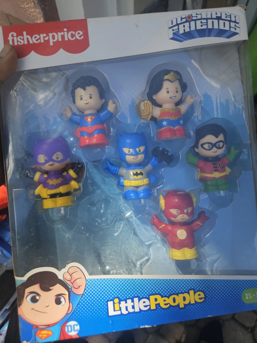 Fisher-Price Little People DC Super Friends Action Figures