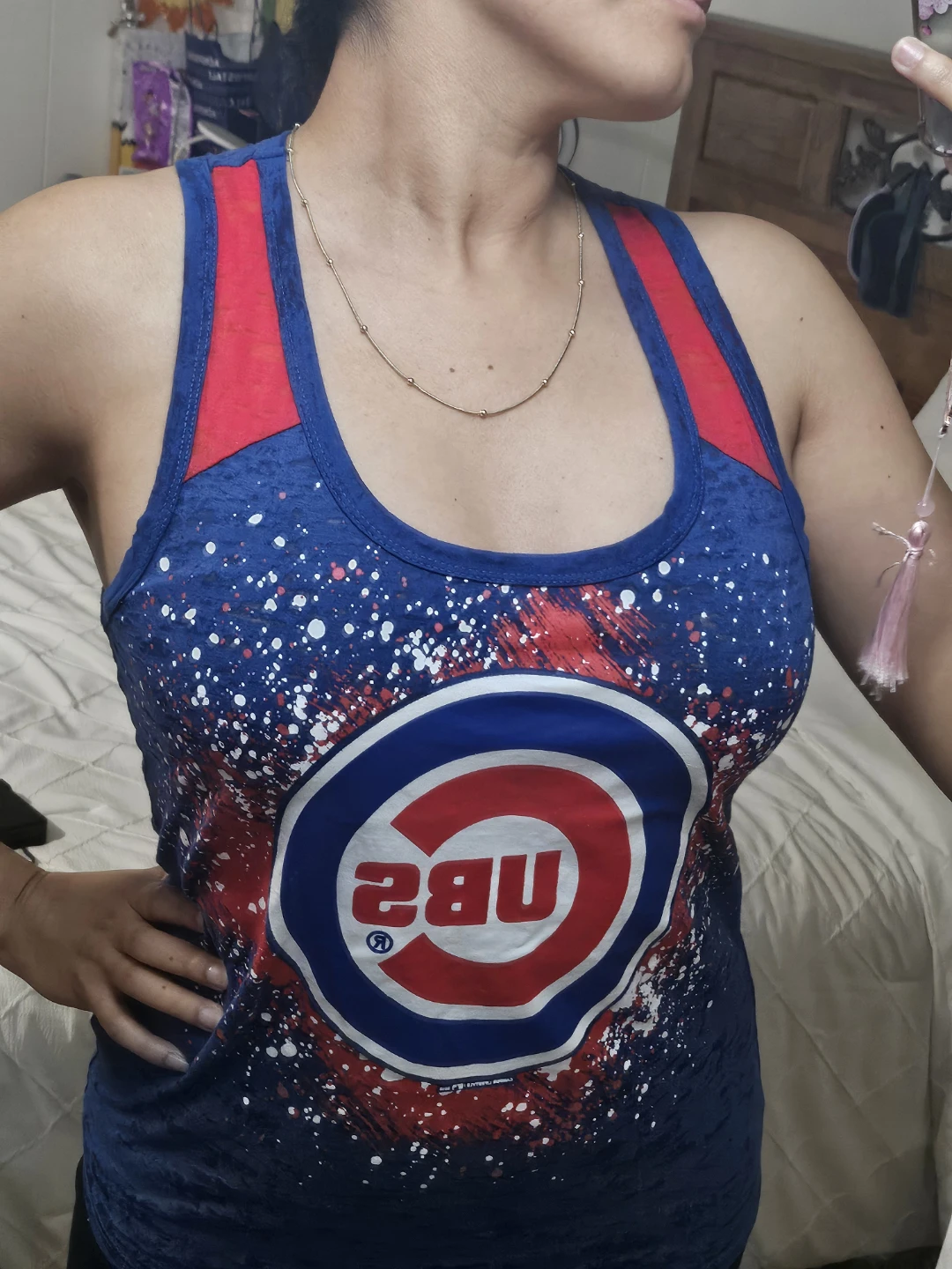 Womens Chicago Cubs Tank Top - photo 2