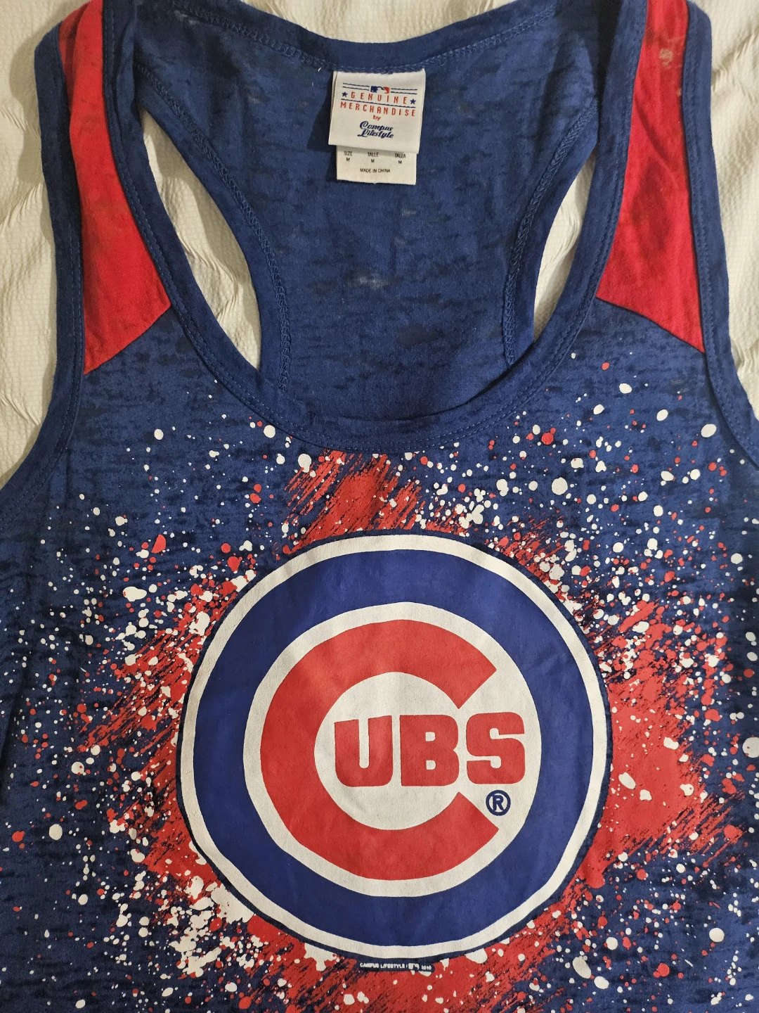 Womens Chicago Cubs Tank Top - photo 3