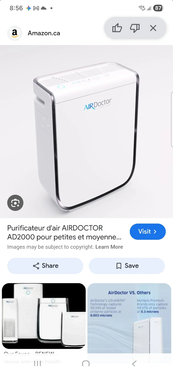 AIRDOCTOR AD2000 Air Purifier