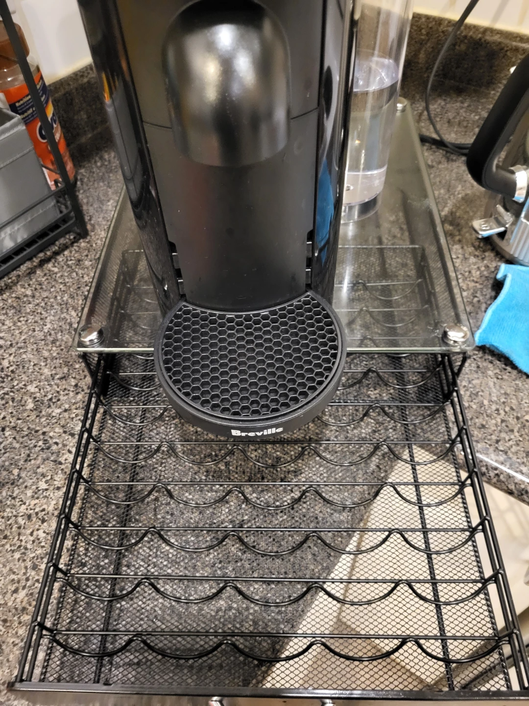 Breville Nespresso Vertuo W/pod organizer - photo 2