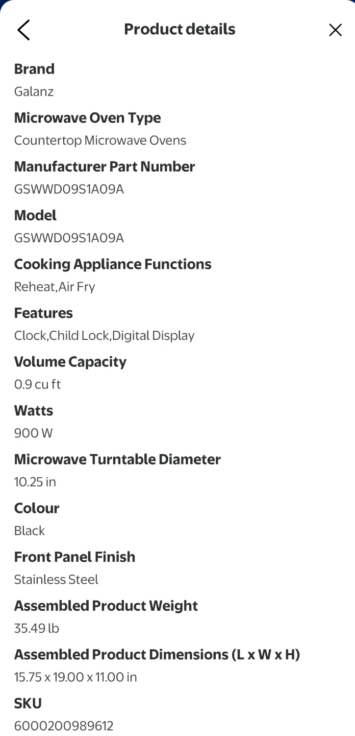Air fryer microwave combo - photo 5