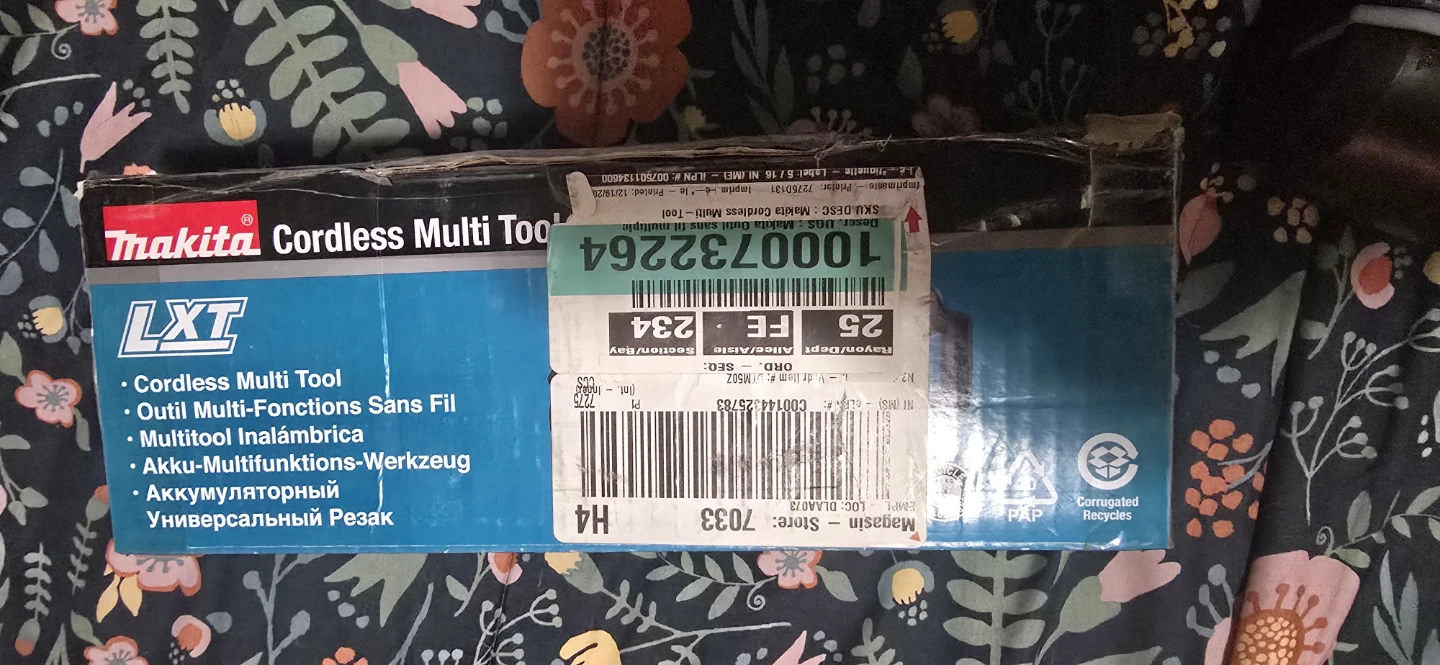 Makita LXT Cordless Multi Tool DTM50Z - photo 2