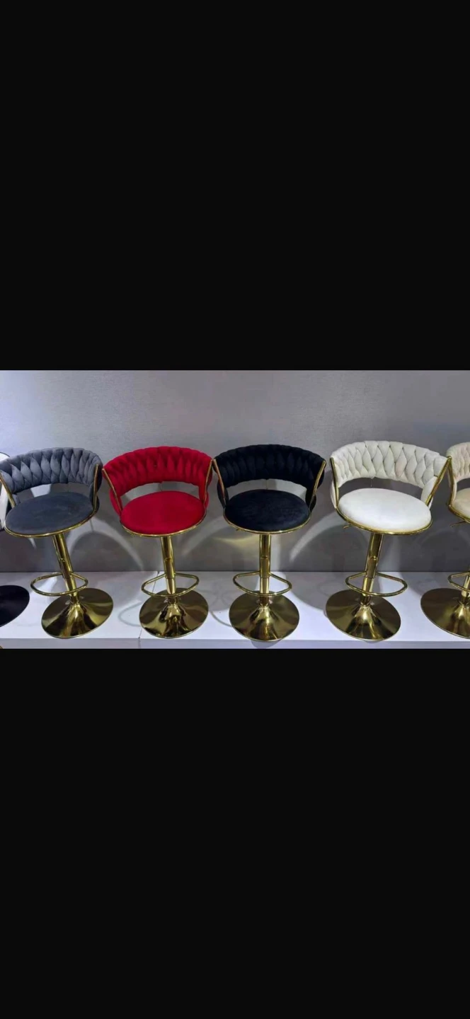 Adjustable Bar Stools - Set of 3