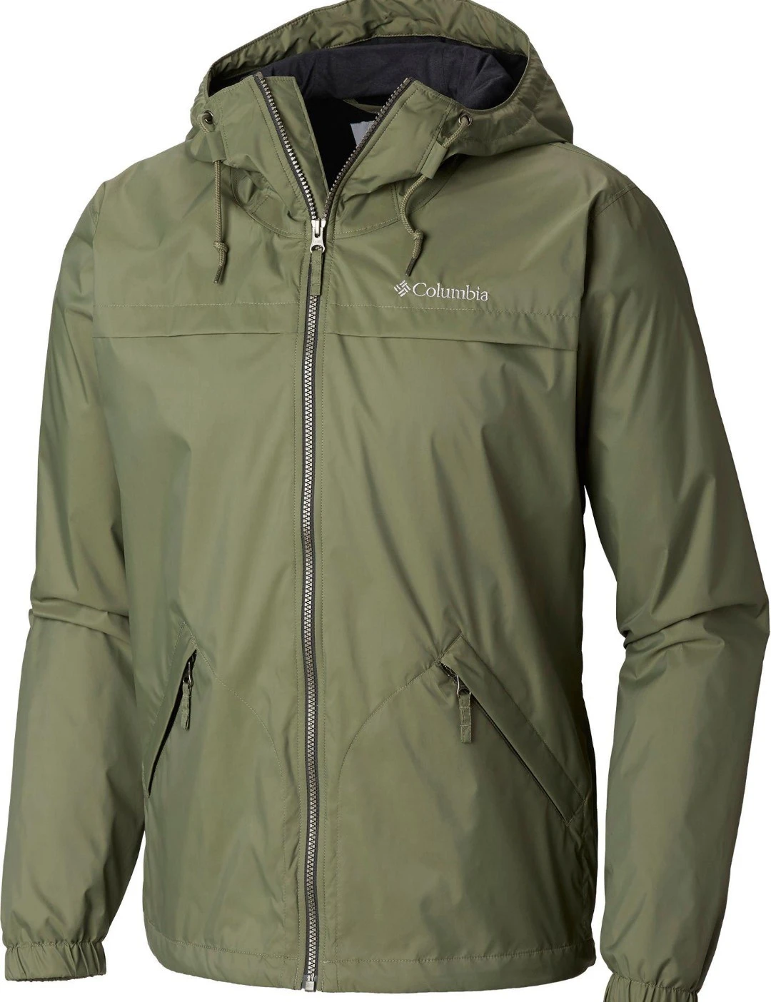 🔥 Columbia Rain Jacket – Green | Retail $119 🌧️ Size Large