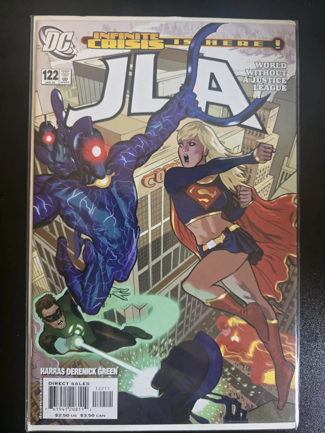 JLA #122 Comic Book - Infinite Crisis is Here!