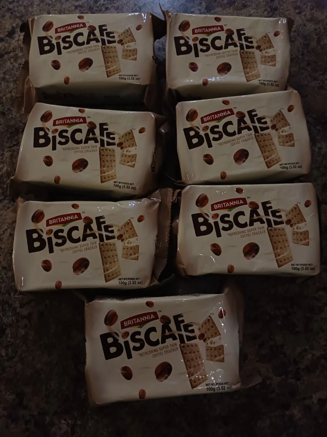 Britannia Biscafe Refreshing Super Thin Coffee Crackers - 6 Pack - photo 2
