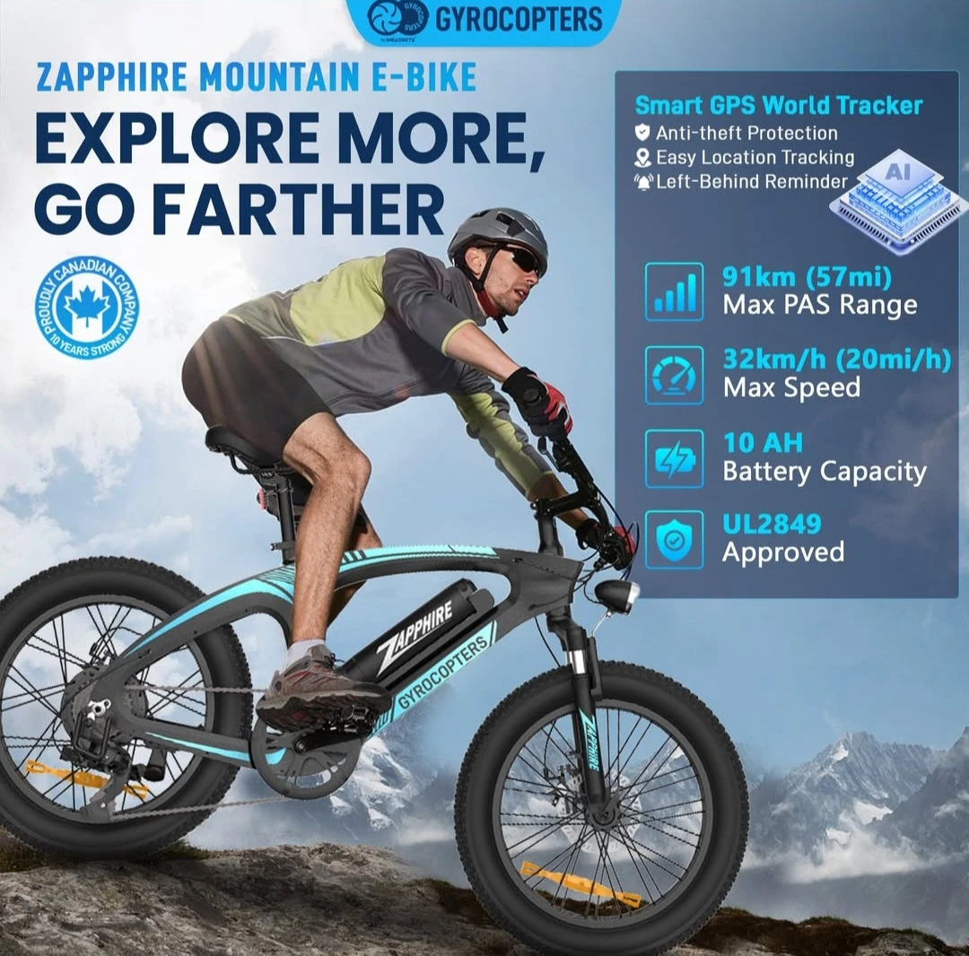 Zapphire Mountain E-Bike - photo 2