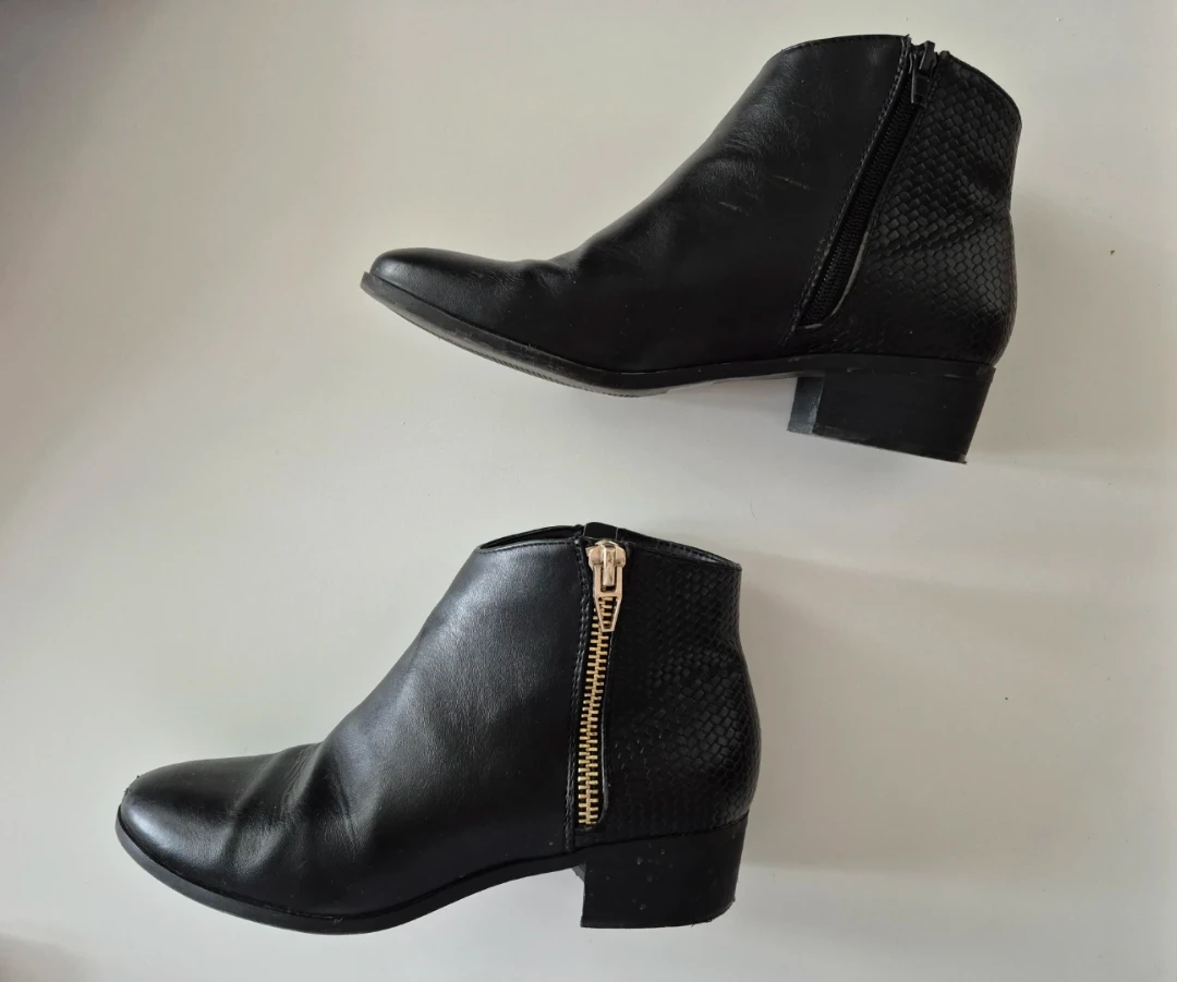 Black Ankle Boots - photo 2