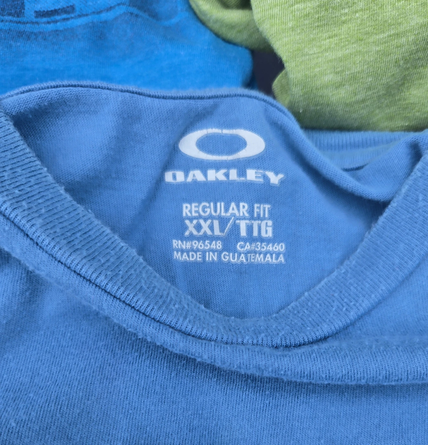 Oakley Men's Long Sleeve Zip-Up and 3 TEES.  All are XXL. - photo 5
