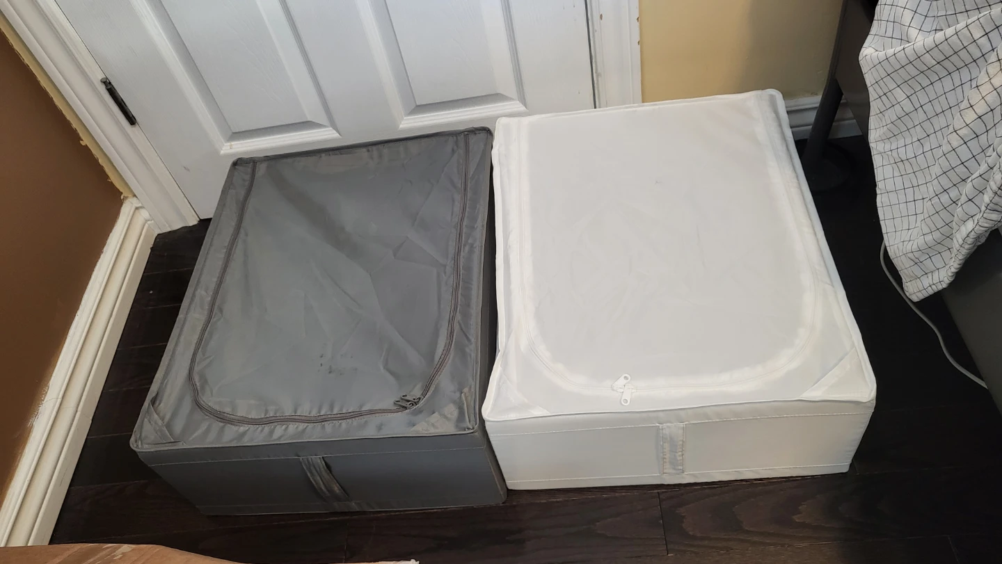 IKEA SKUBB Storage Case White set of 2 - photo 2