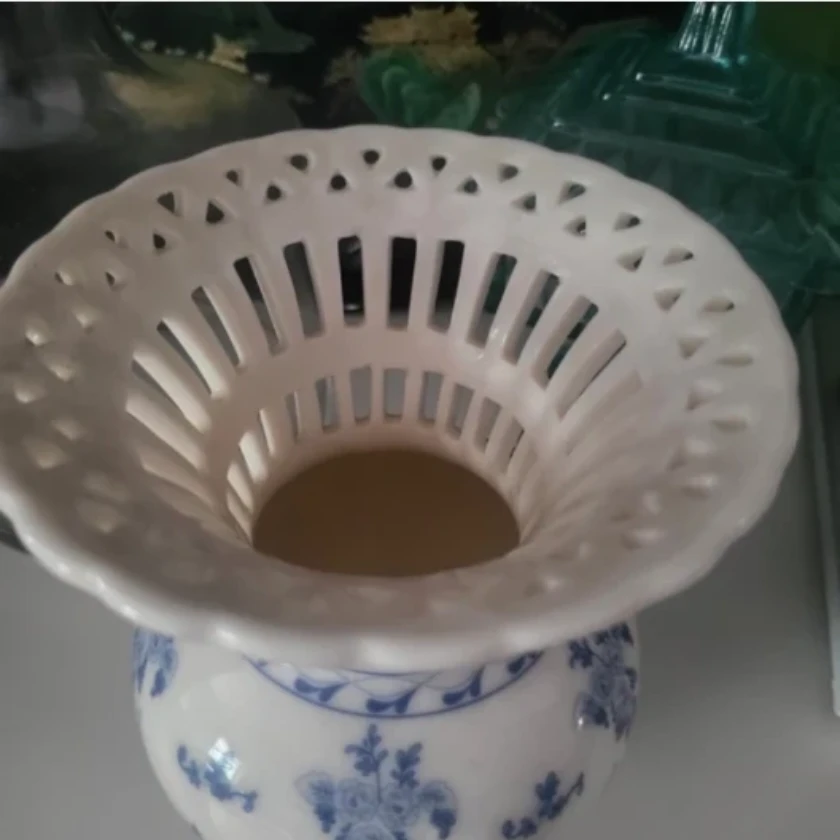 Rose Brocade Fine Porcelain Vase by Skye McCkie - photo 3