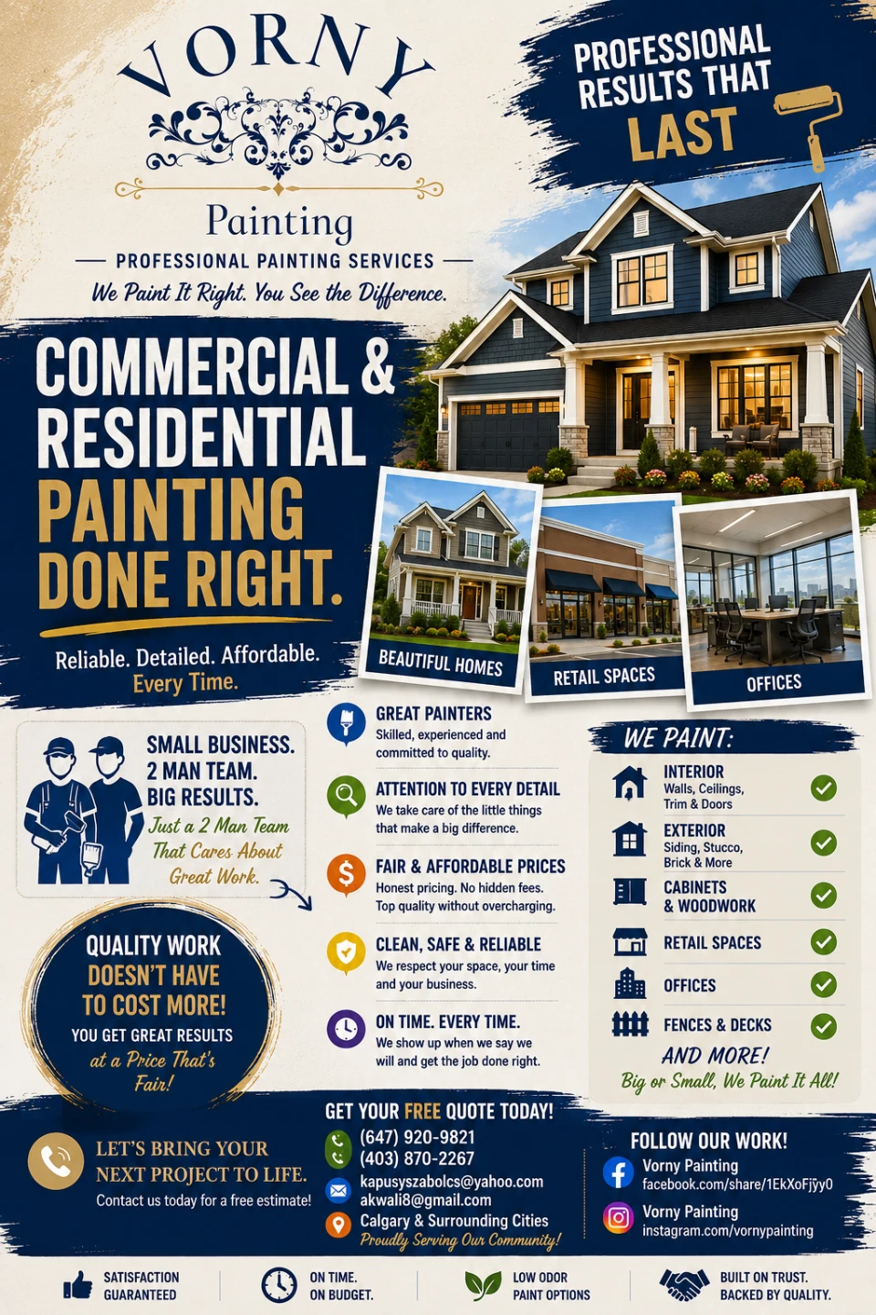 Professional Painting Done Right