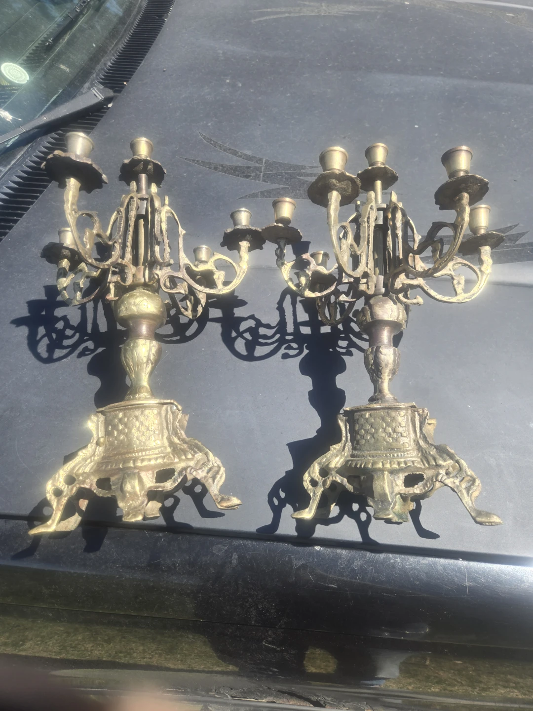 French Louis XVI Style Candelabra, Pair - photo 2