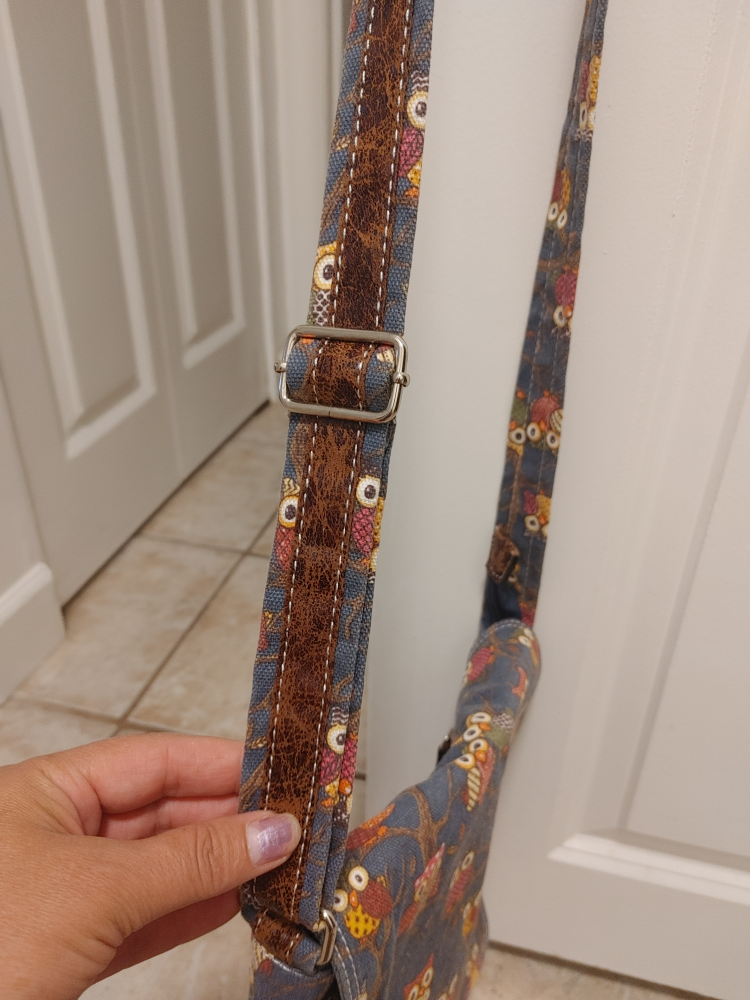 Owl print Crossbody Bag - photo 3