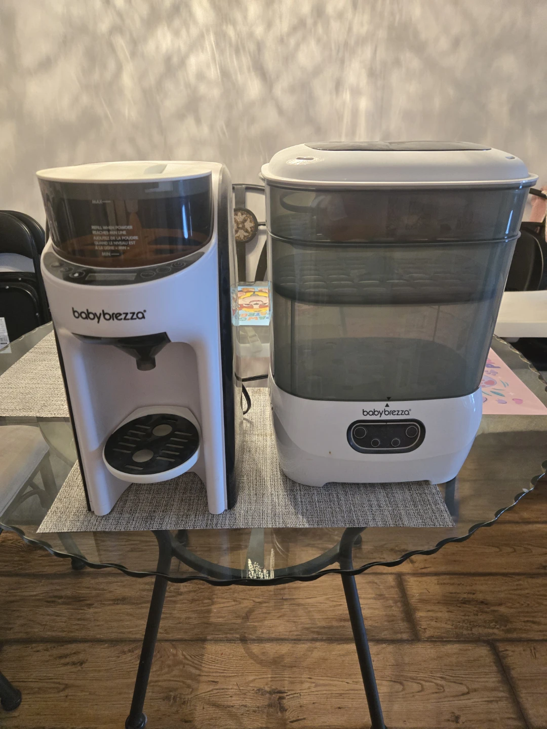 Baby Brezza Sterilizer and Formula Dispenser Set