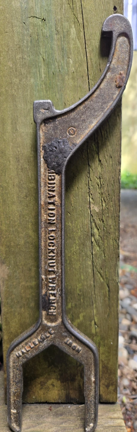 Malleable Iron Combination Locknut Wrench - photo 3