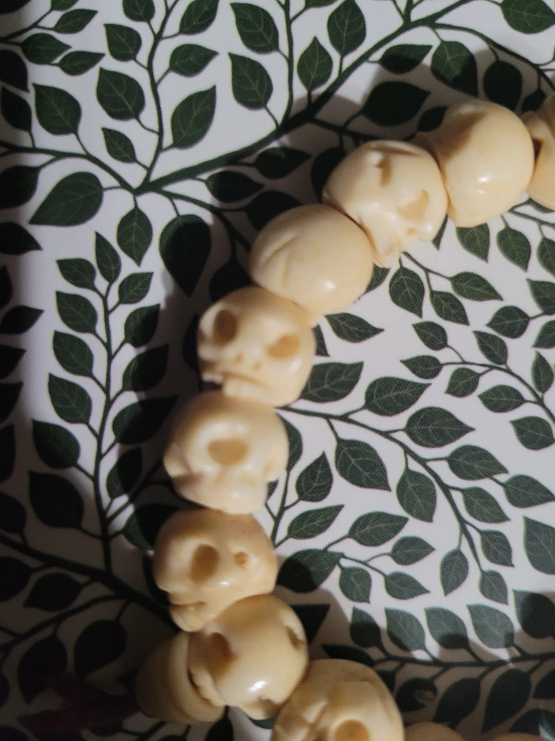 Skull bead bracelet - photo 2