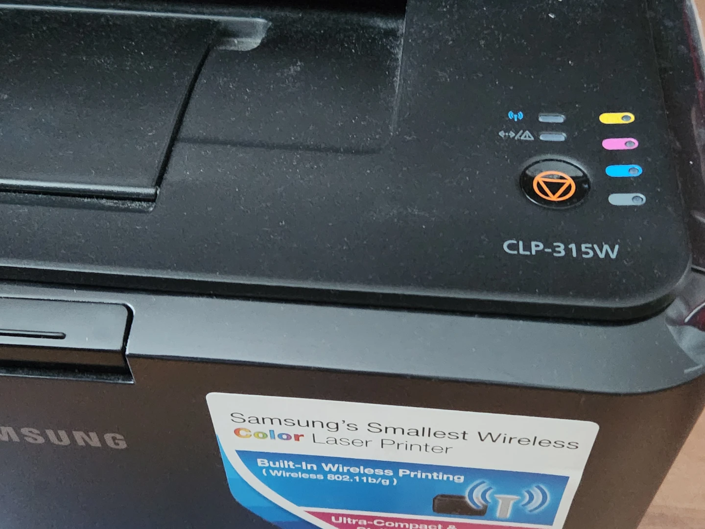 Samsung CLP-315W Color Laser Printer - photo 3