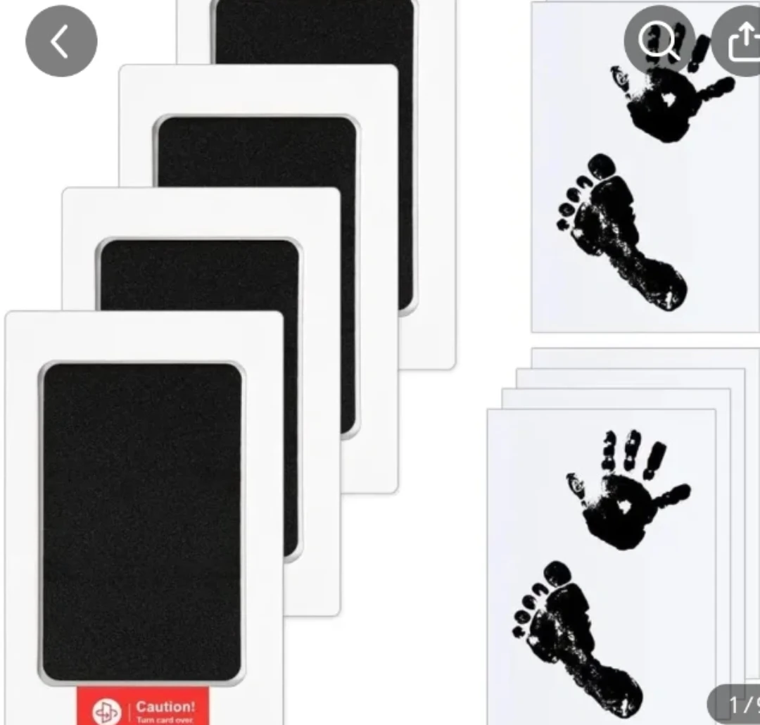 Baby Handprint & Footprint Ink Pad Kit - photo 2