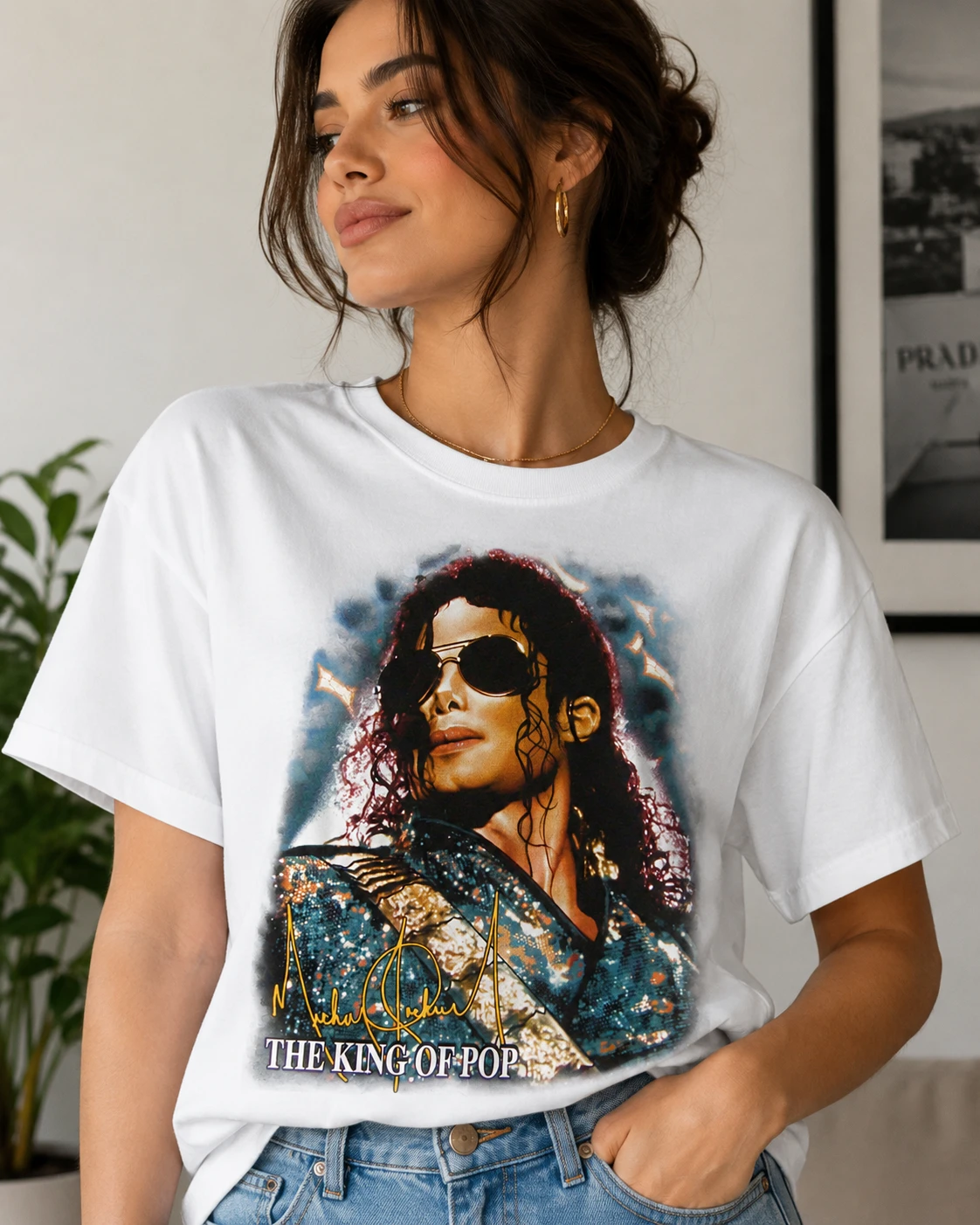 Michael Jackson King of Pop T-Shirt $10 Sizes XS-3XL - photo 2