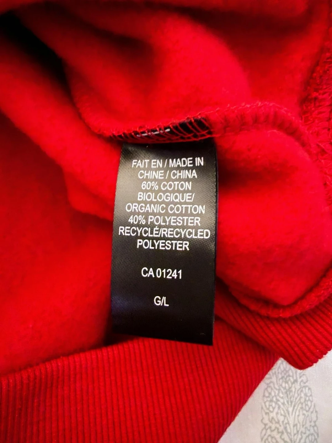 LE31 x PAR SIMONS Red Organic Cotton Blend Sweater - photo 4