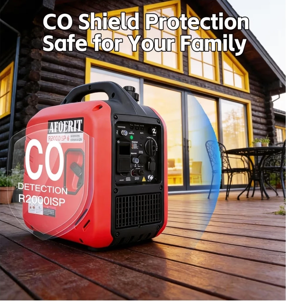 2000 Watt Portable, Quiet Lightweight Gas Generaror - photo 2