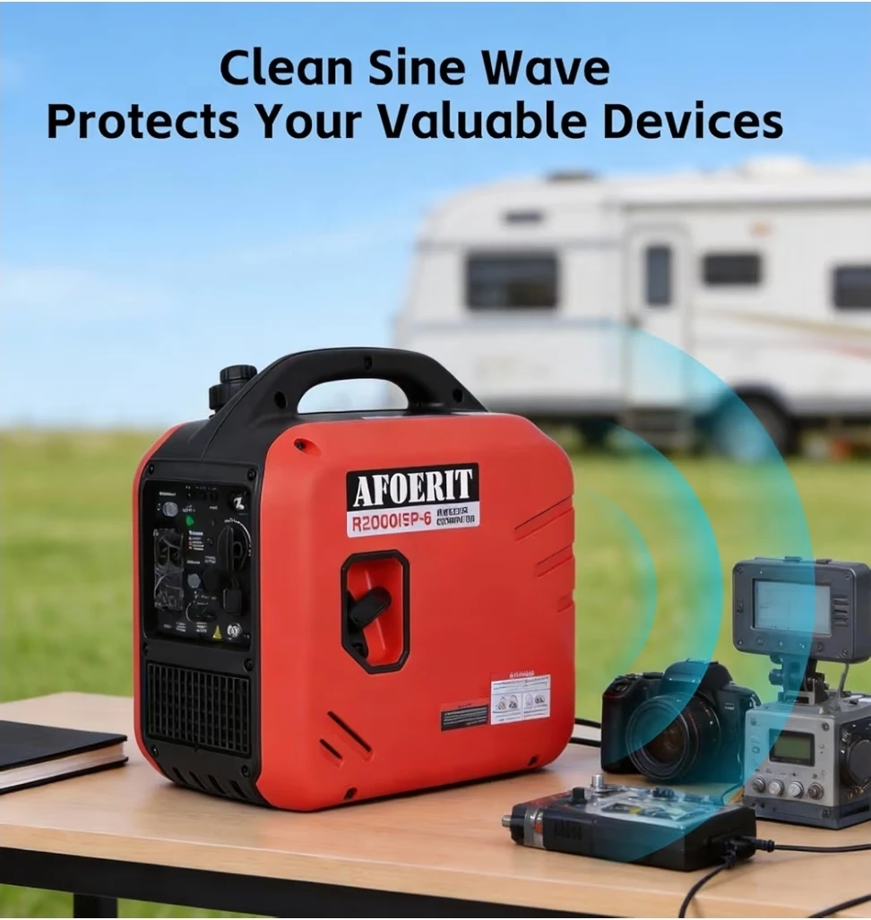 2000 Watt Portable, Quiet Lightweight Gas Generaror - photo 4