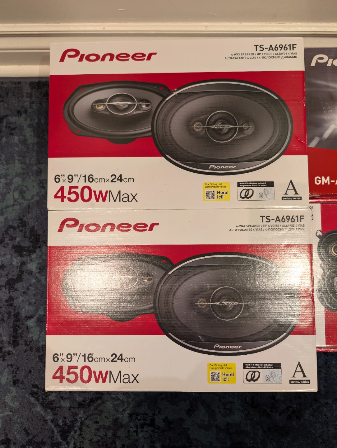 Complete Pioneer Car Audio System Bundle – Brand New