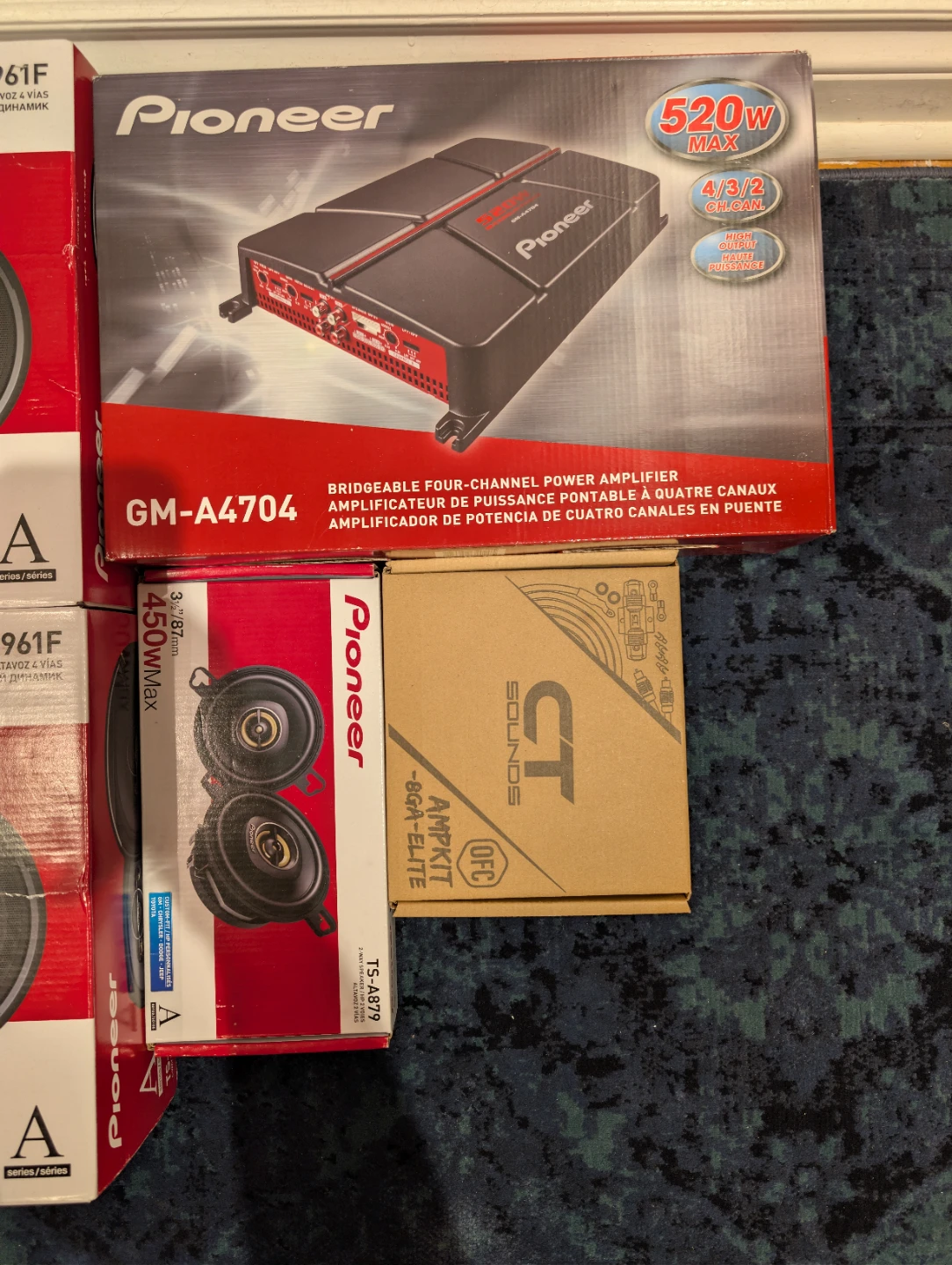 Complete Pioneer Car Audio System Bundle – Brand New - photo 2