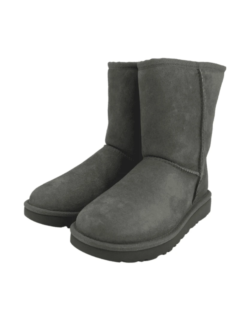 Grey Suede Boots