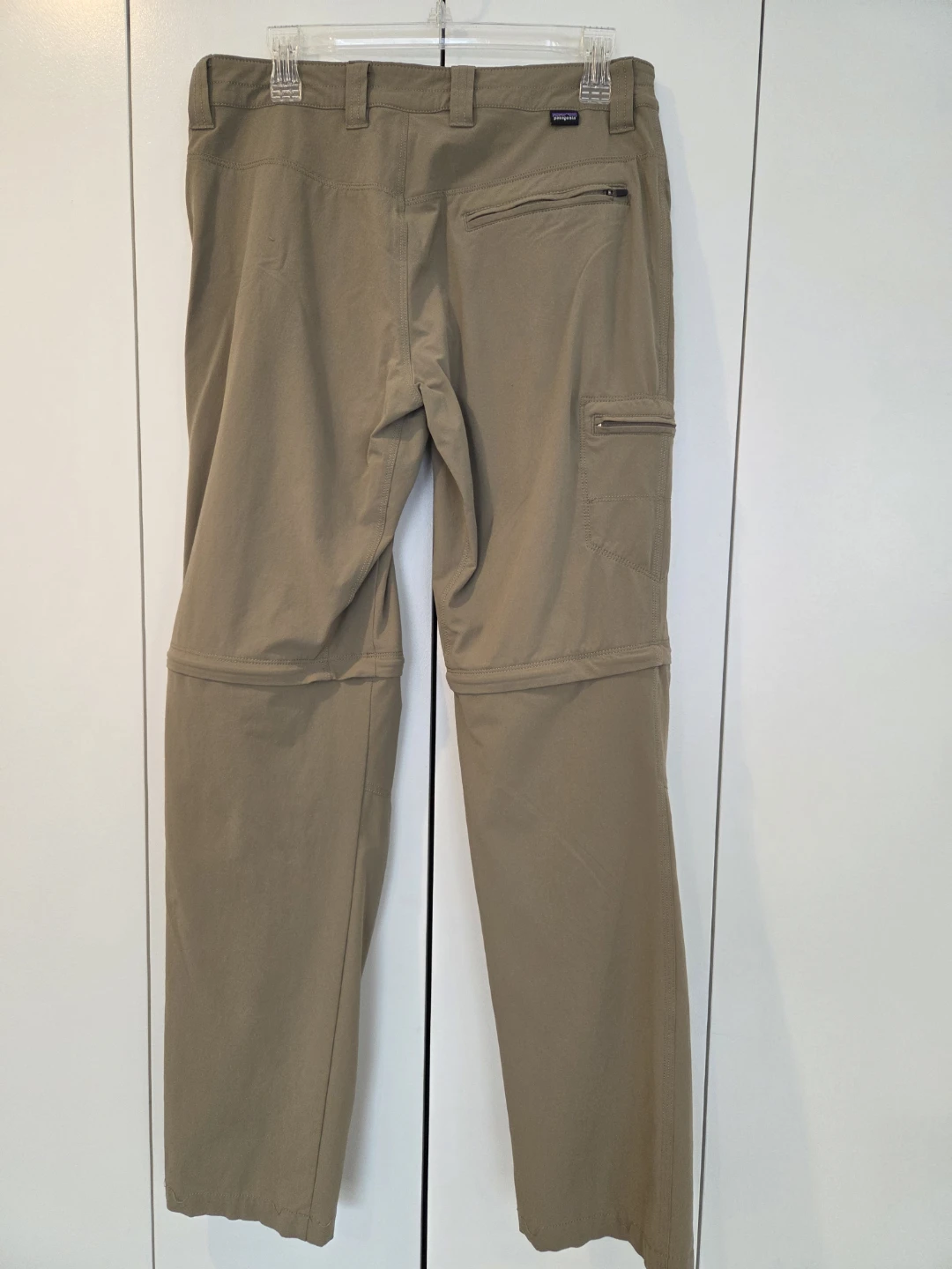 Patagonia Men's Convertible Hiking Pants - Khaki, Size 32 - photo 2