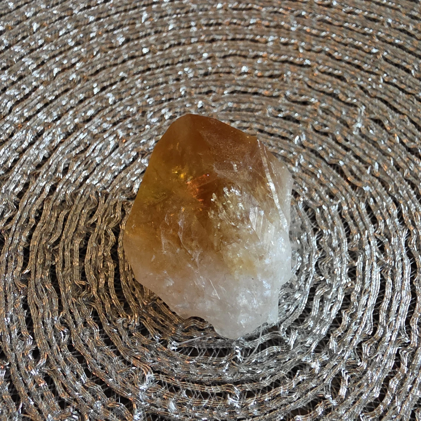 Mini Citrine Crystal - EUC