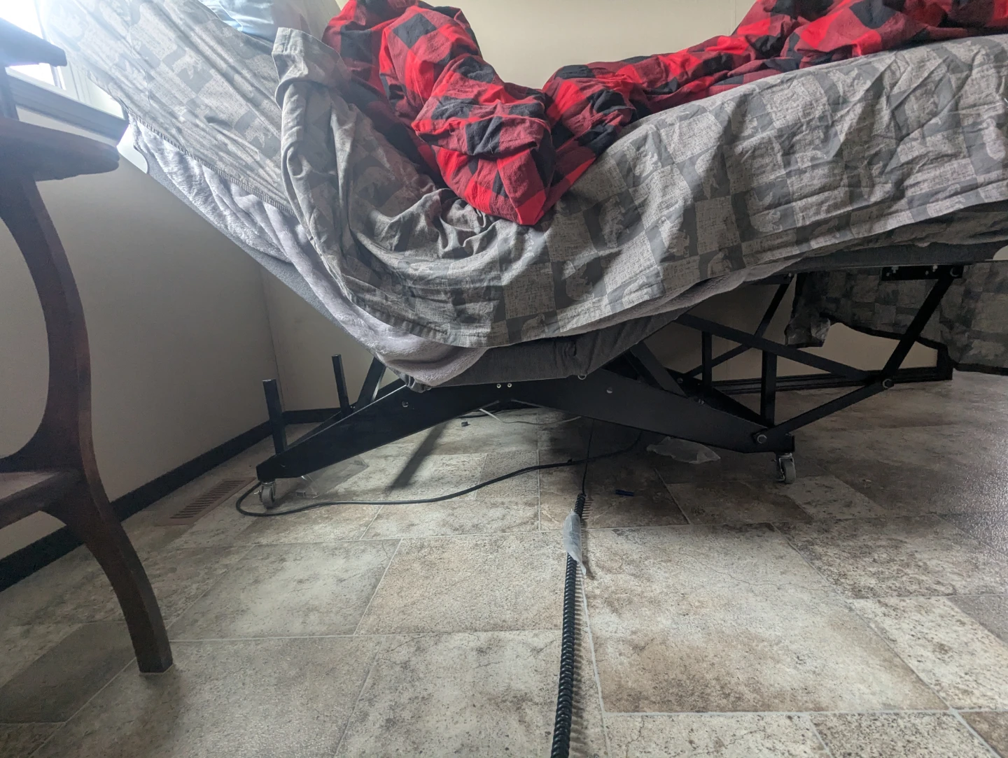 Electric Bed with massage and Remote - photo 3
