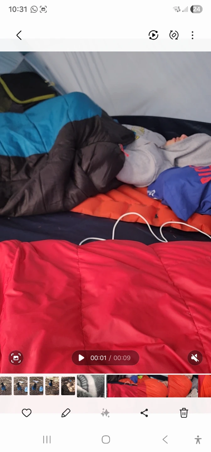 Red Sleeping Bag