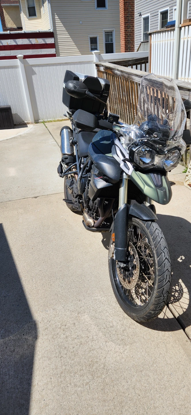 Triumph Tiger 800 Adventure Motorcycle - photo 2