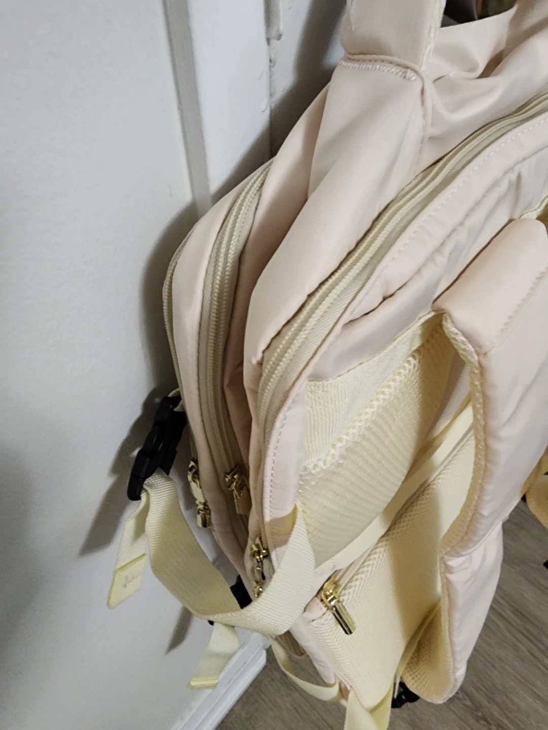 Brand new Light Pink Quilted Backpack - photo 4