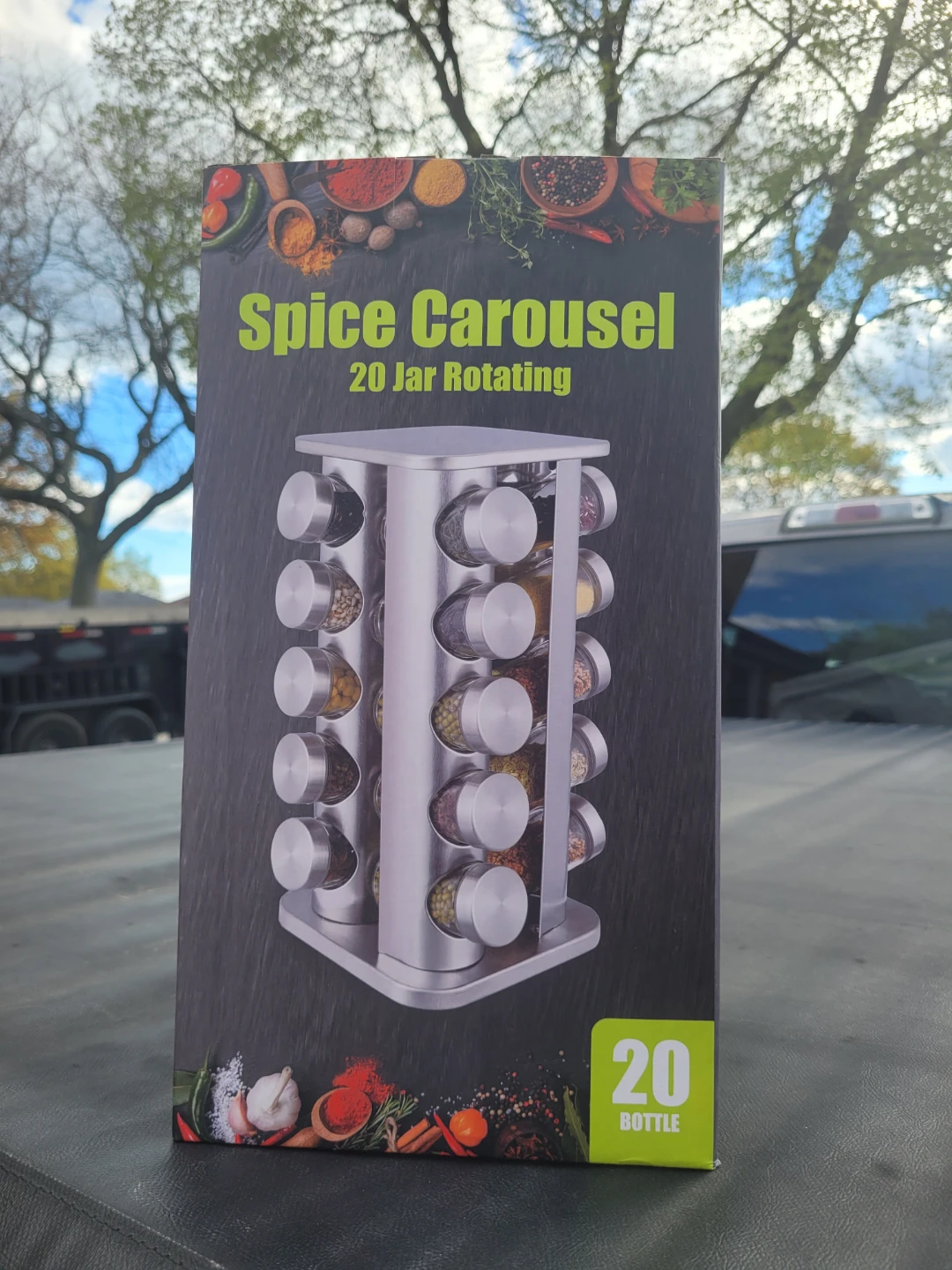 Rotating Spice Rack