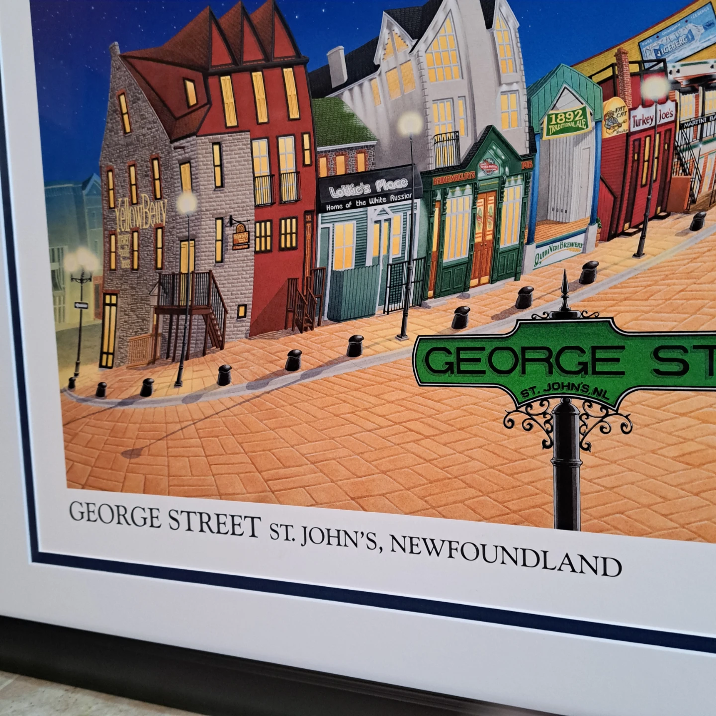 Newfoundland Art: Limited Edition George Street - photo 2