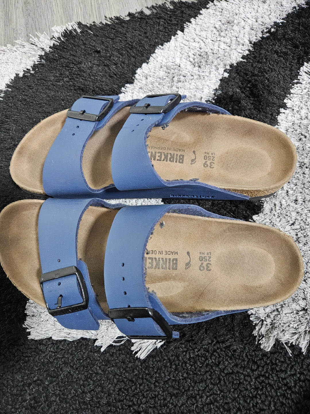 Birkenstock Arizona Sandals - Blue, Size 39 - photo 2