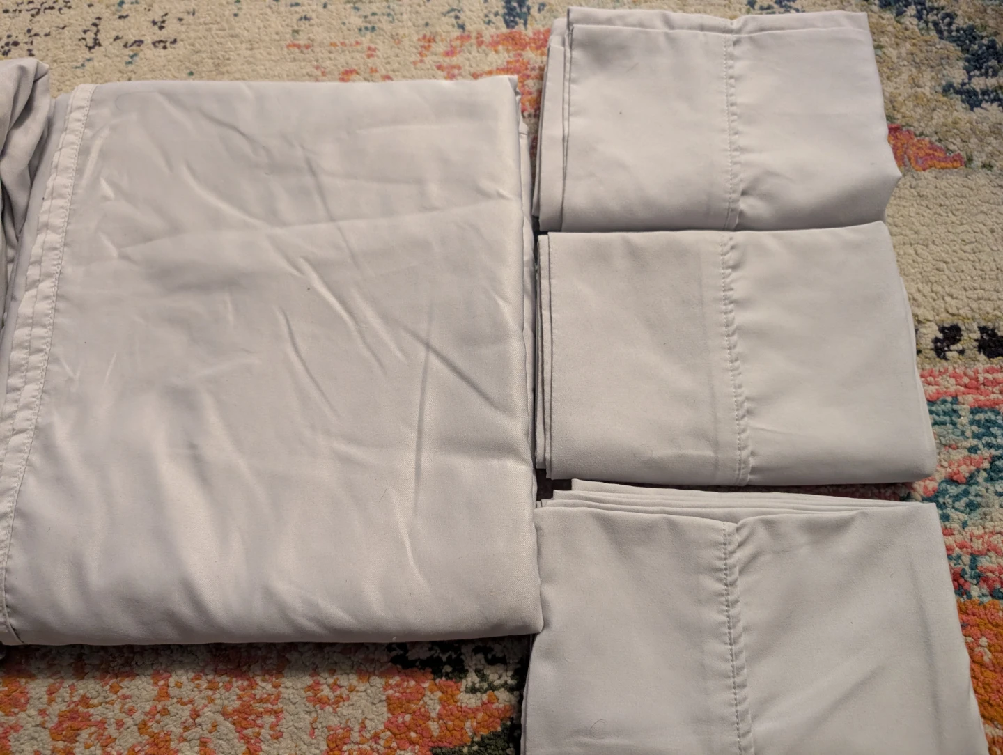 Grey Queen Bed Sheet Set - photo 2