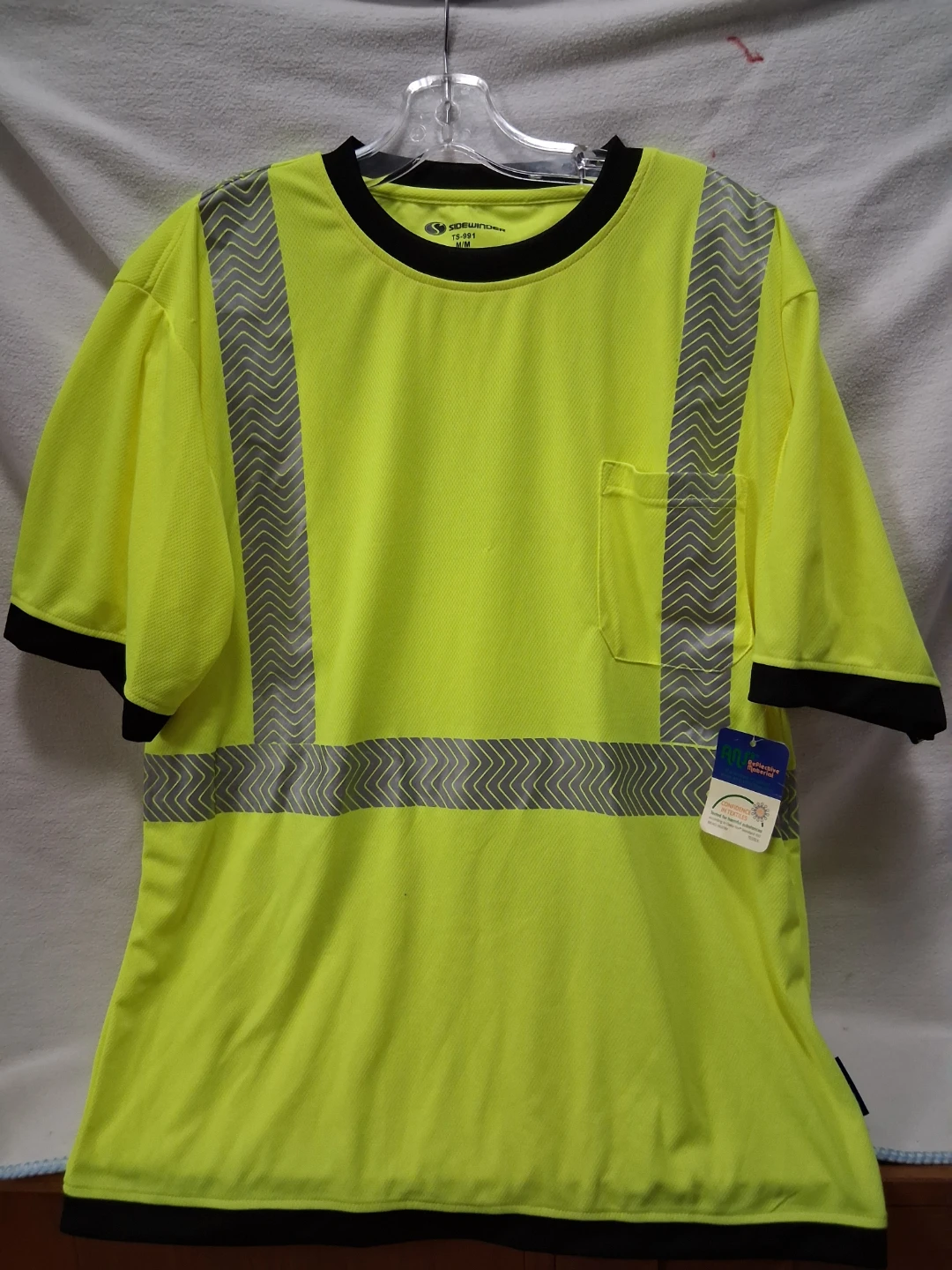 SIZE  MEDIUM,Sidewinder High-Visibility Safety T-Shirt