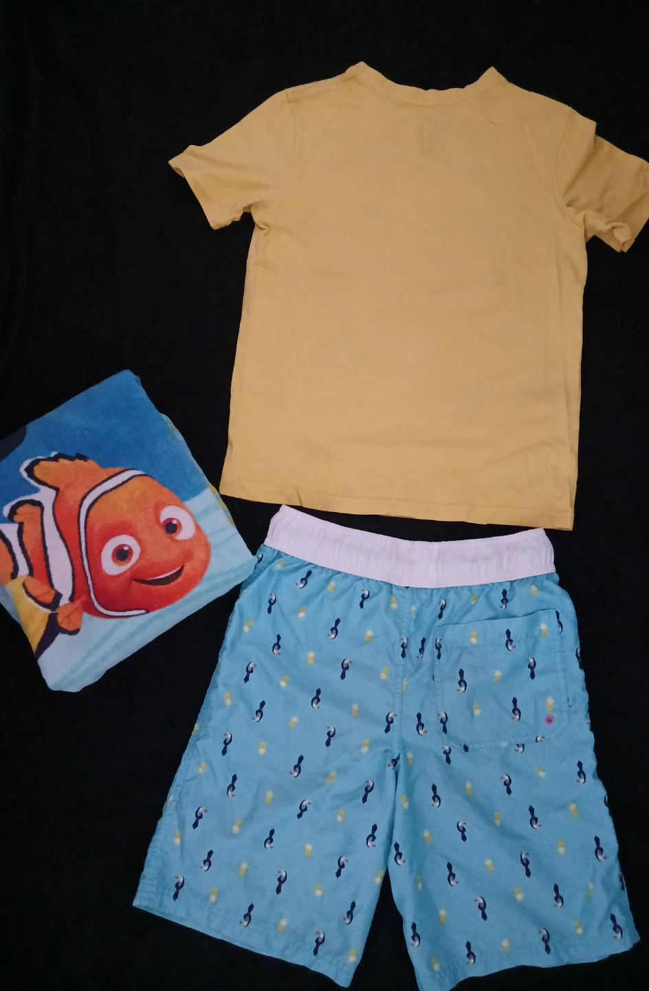 Kids' swim shorts, T-shirts, and towel - photo 2