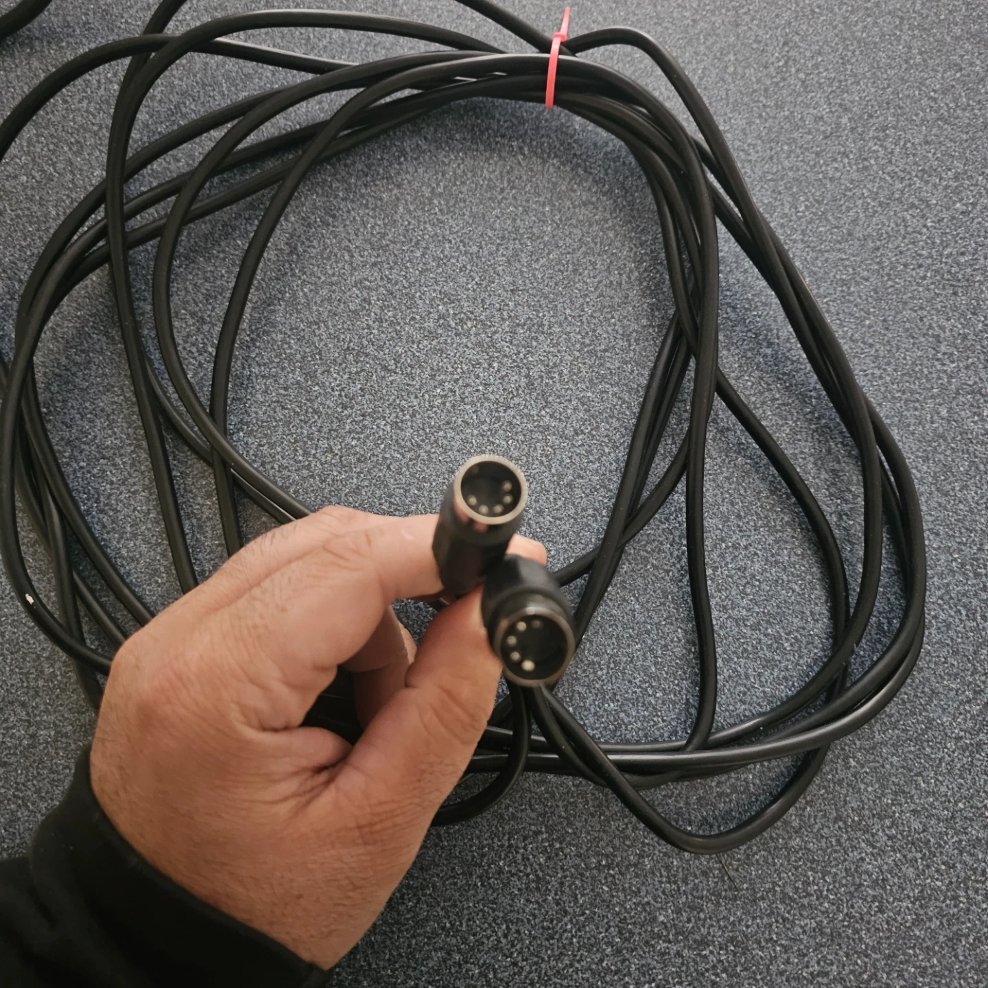 20ft midi cable with 5-Pin Connectors - photo 2